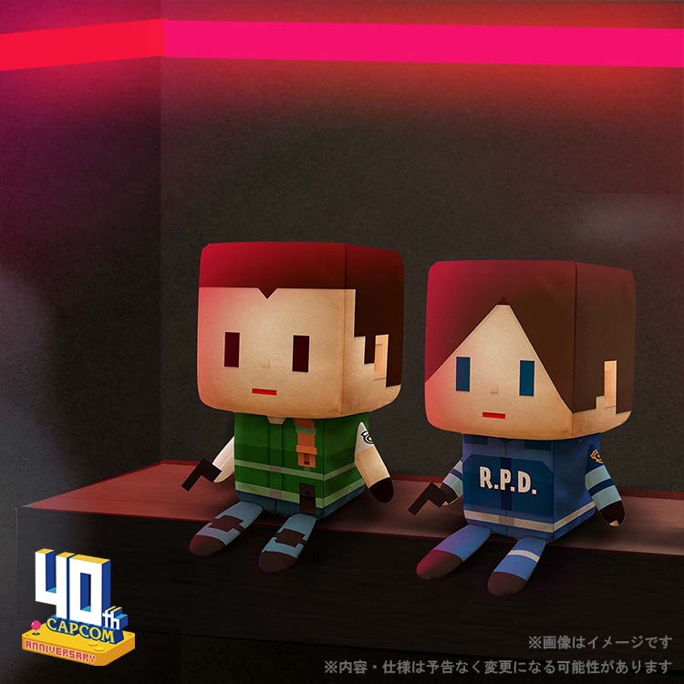 イーカプコン |VOXENATION ぬいぐるみ CAPCOM40th バイオハザード