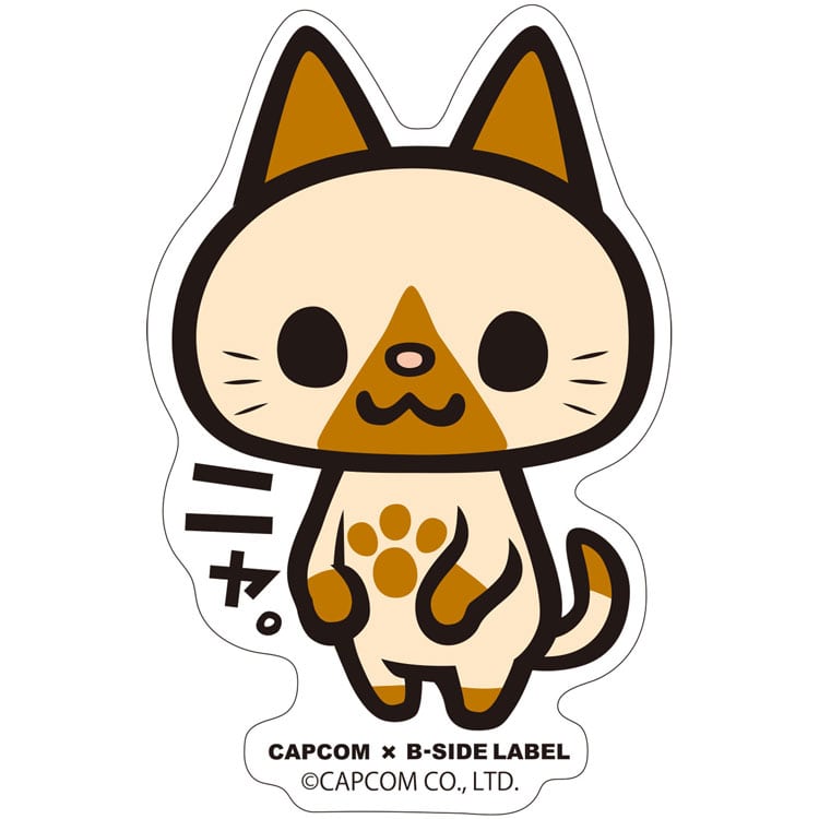 イーカプコン |CAPCOM×B-SIDE LABELステッカー モンスターハンター