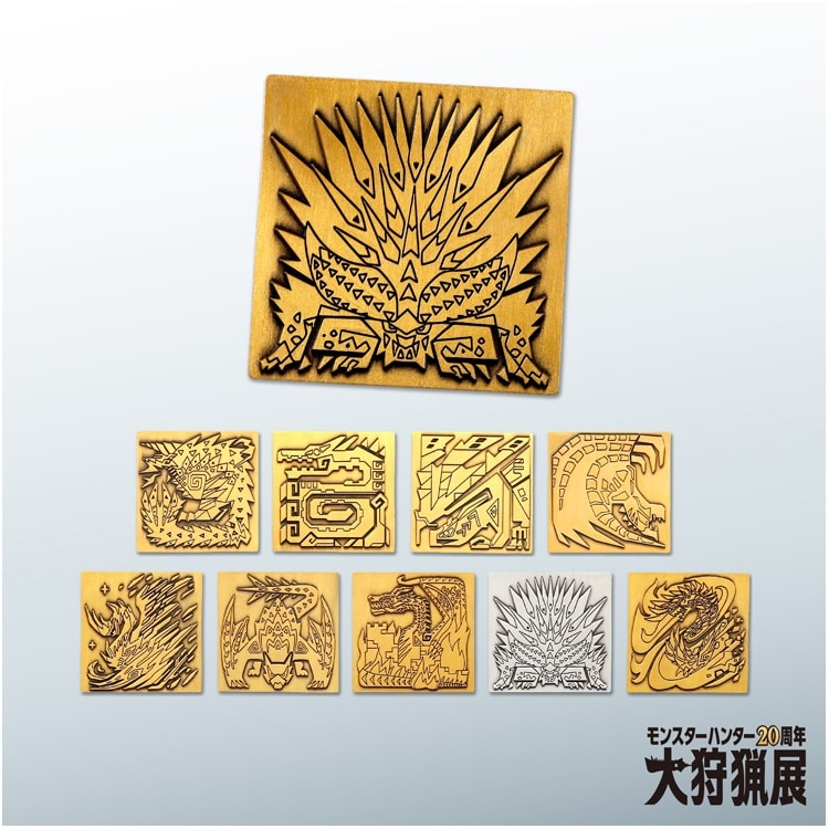 イーカプコン |モンスターハンター20周年-大狩猟展- ピンズ