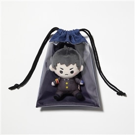 イーカプコン |大逆転裁判 ミニぬいぐるみ＆巾着セット 成歩堂龍ノ介