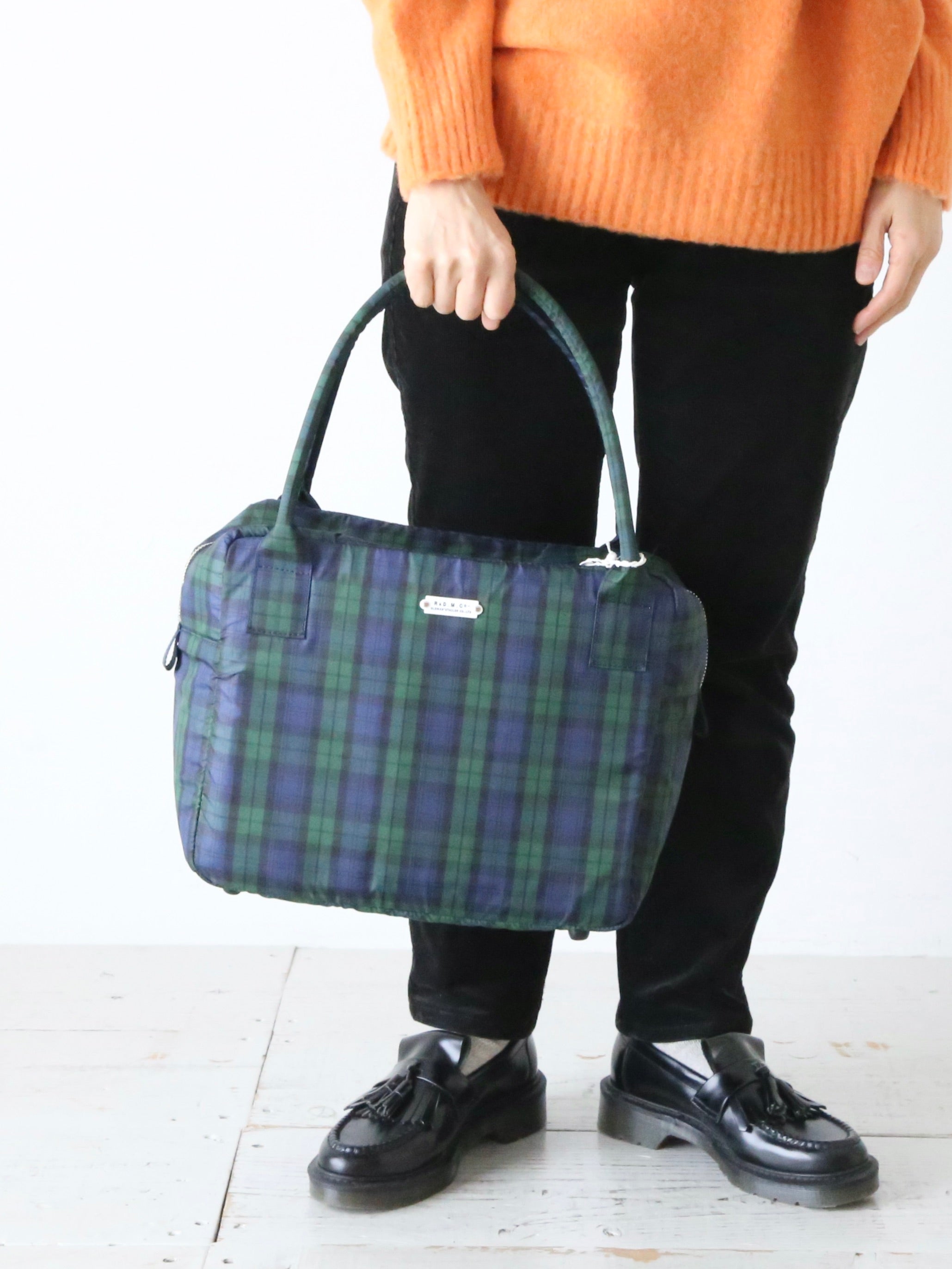 R&D.M.Co- タータンチェックグロッサリーバッグ [7851] – CREER