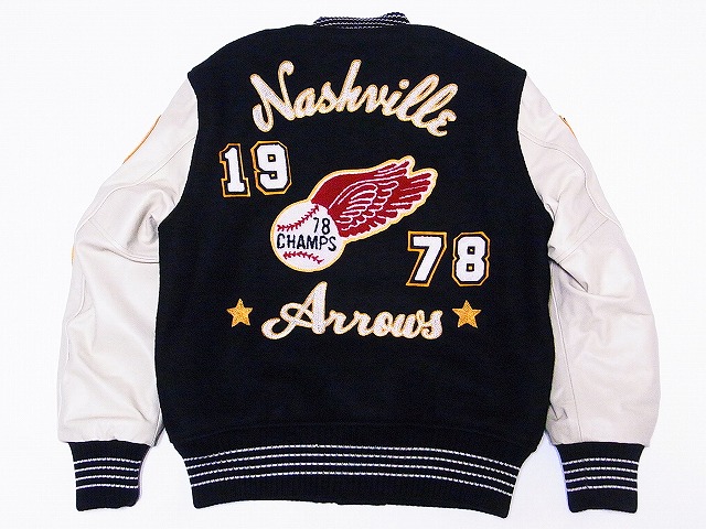 Whitesville[ホワイツビル] スタジャン ARROWS アワードジャケット