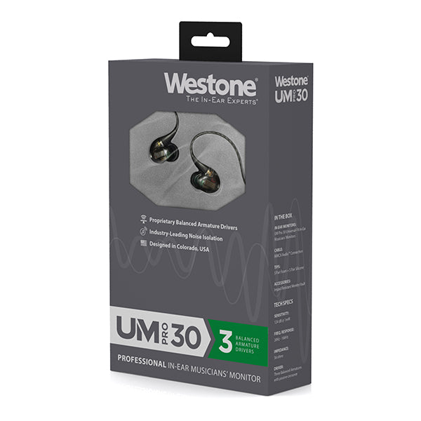 Westone Audio UM Pro30 スモーク 【WST-UMPRO30-SMOKE/LIMITED】 – e