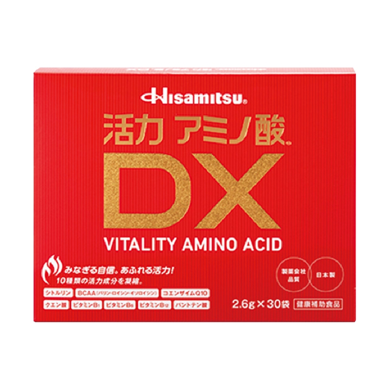 Hisamitsu 活力アミノ酸DX 30袋|Hisamitsu Wellness Online(久光
