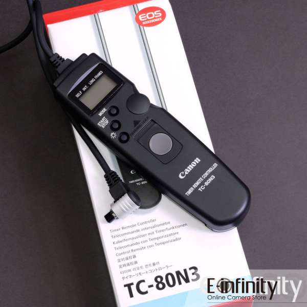 Buy Canon TC-80N3 Timer Remote Trigger Conntroller - E-Infinity