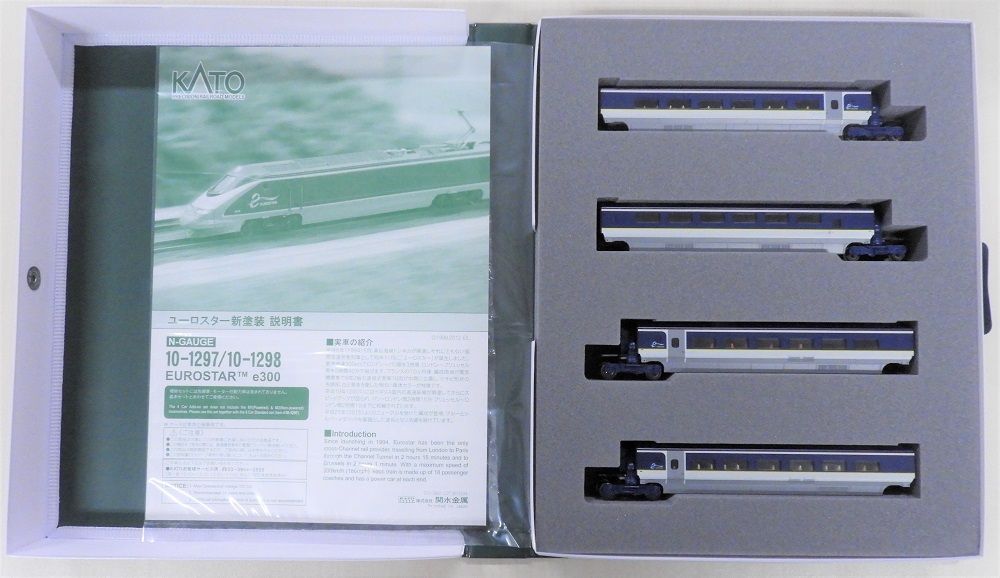 KATO鉄道模型オンラインショッピング ユーロスター新塗装4両増結