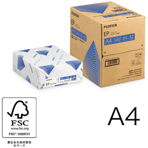 富士フイルムビジネスイノベーション EP A4 1箱（1000枚×3冊） ZGAA0915
