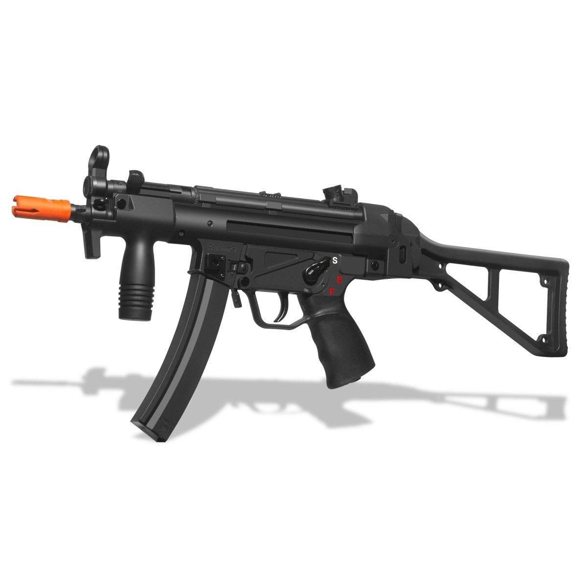 EMERBU Modified MP5K PDW Splatter Gel Ball Blaster Gun(Black)