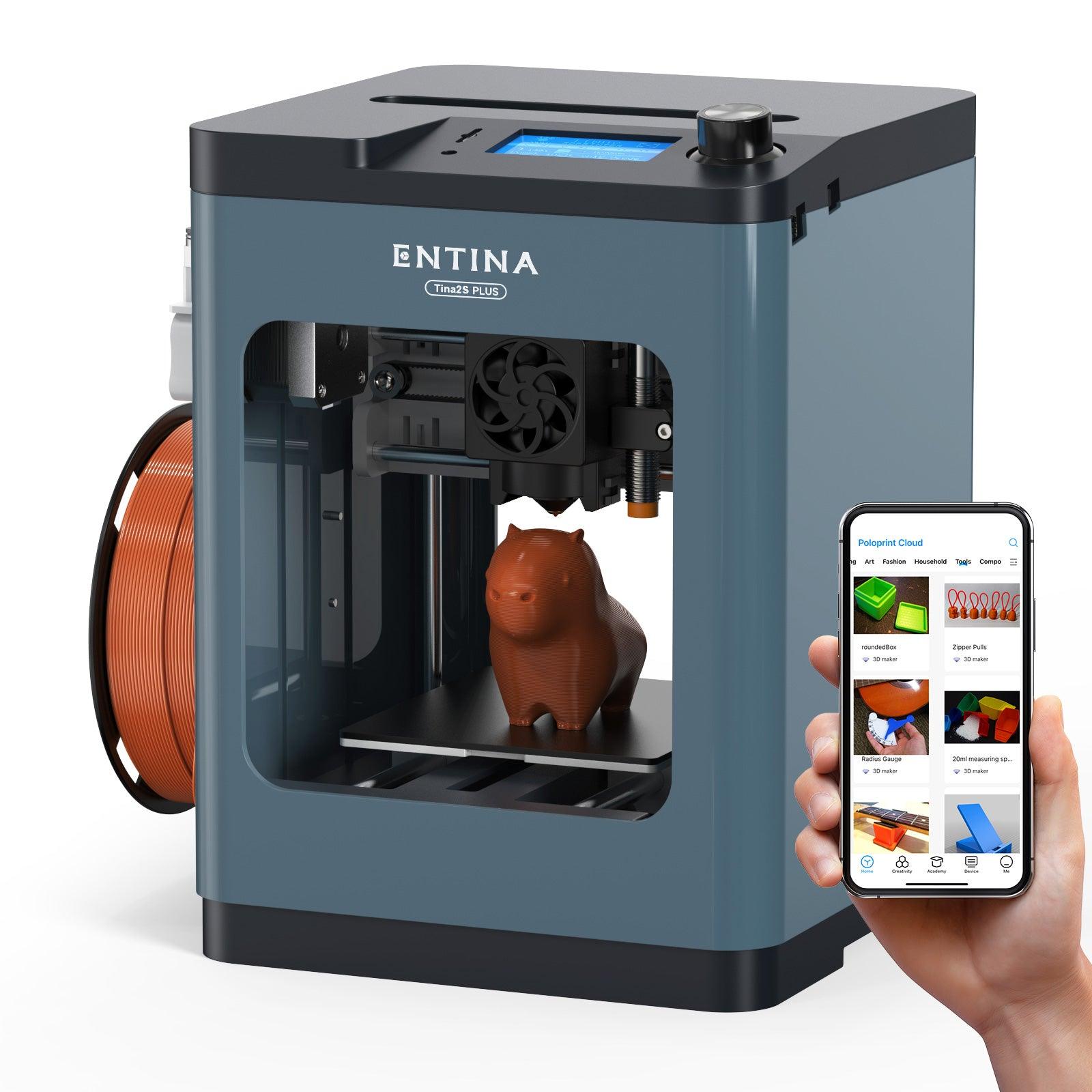 Entina 3D Printers series, for beginners and professional players