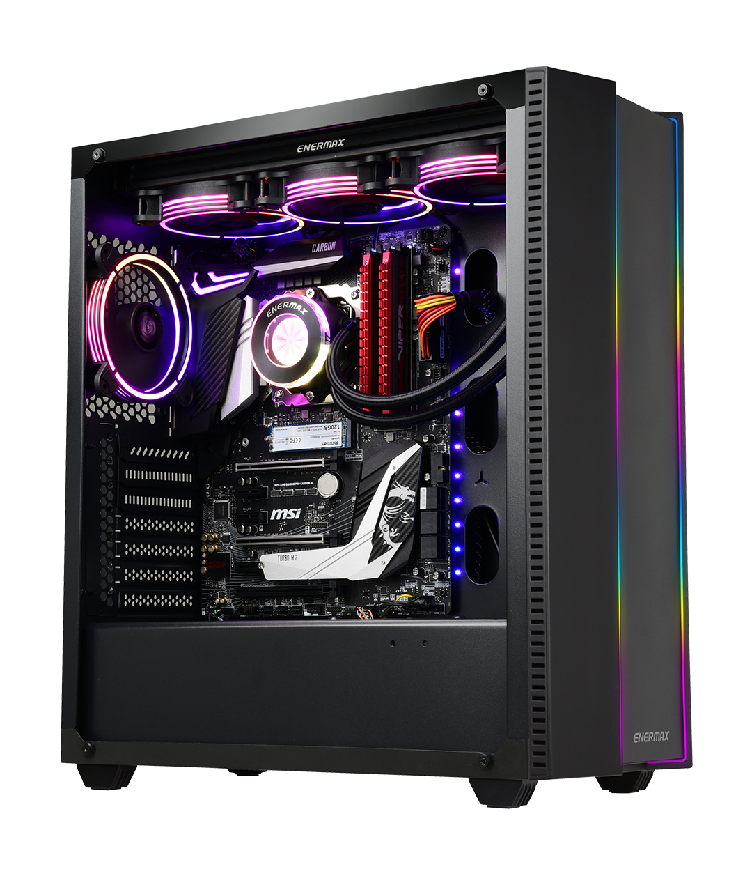 MAKASHI II MKT50 / ECA-MKT50-BB-ARGB-01 ENERMAX E-ATX対応