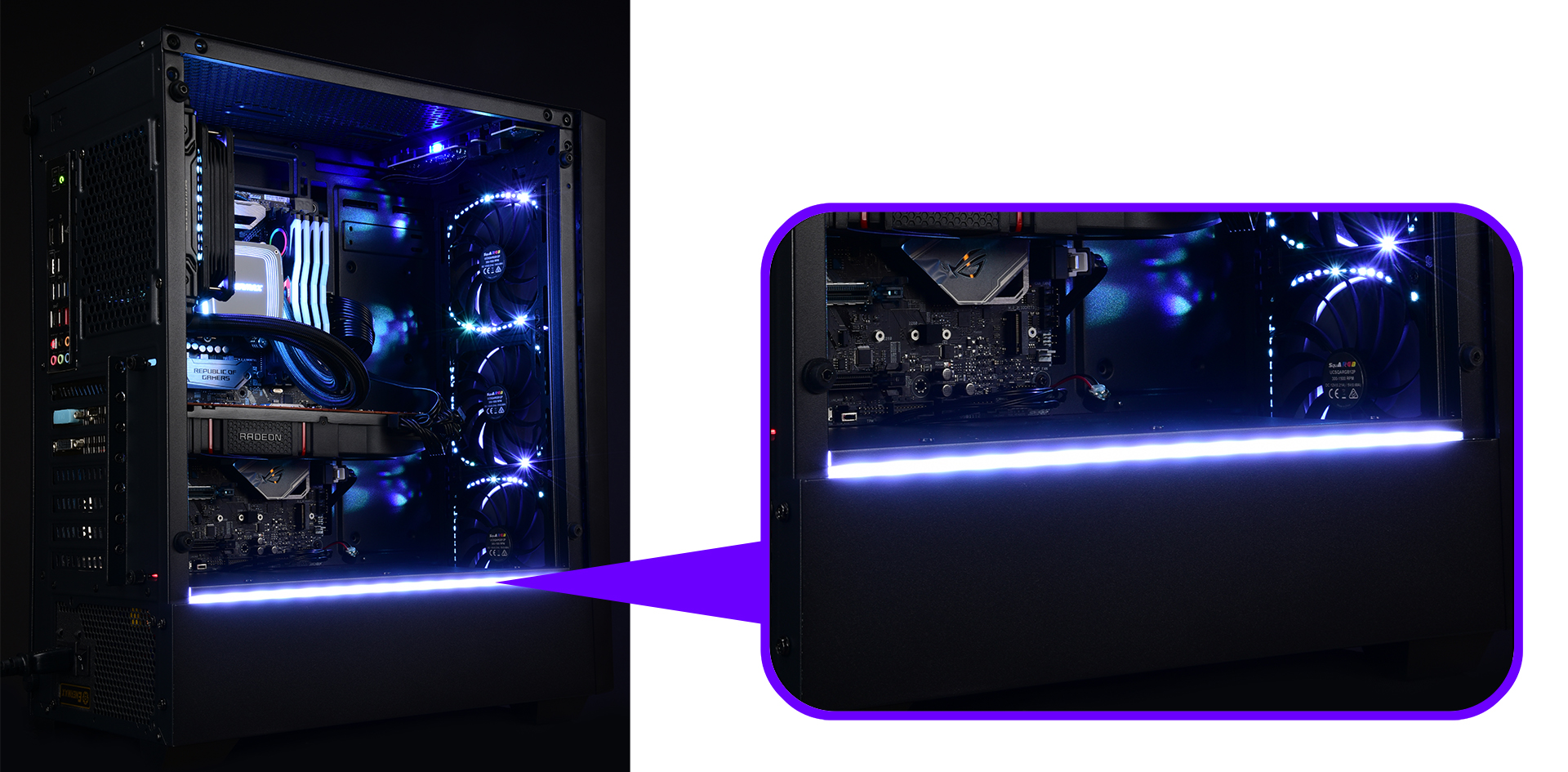 ECA-SF30-M1BB-ARGB ENERMAX ATX対応ゲーミングPCケース StarryFort