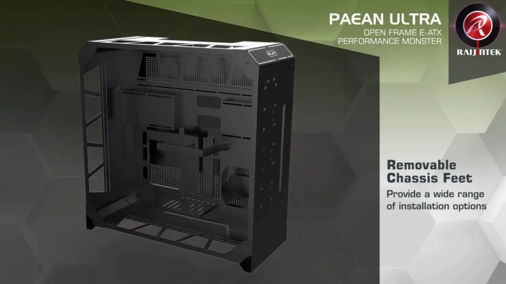 Raijintek Launches PAEAN ULTRA Full-Tower Case with Impressive