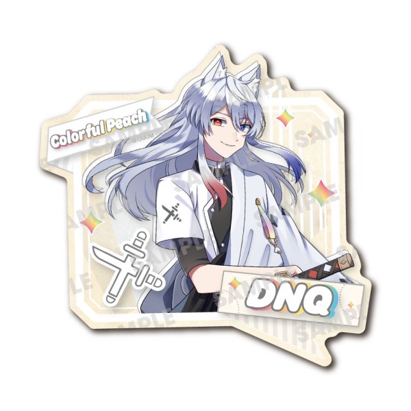 カラフルピーチ トラベルステッカー / どぬく(2) ｜ エンスカイショップ