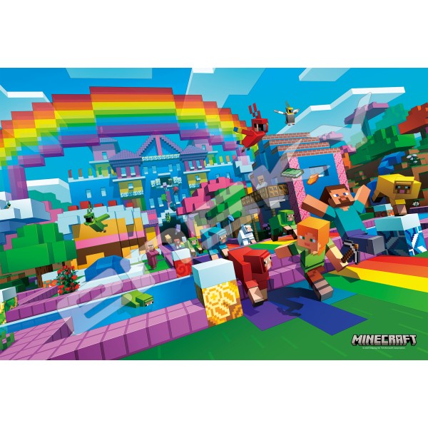 MINECRAFT マジカルピース -ライト- ジグソーパズル300ピース【World