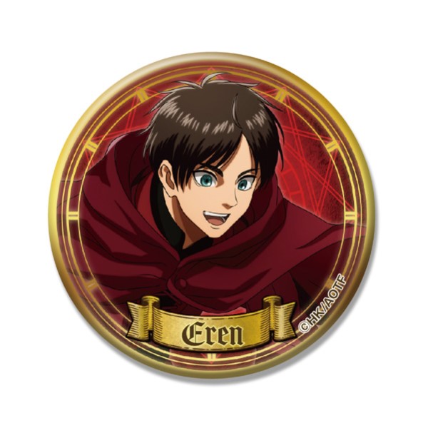 TVアニメ「進撃の巨人」 ラメキラカンバッジコレクション【1BOX 8