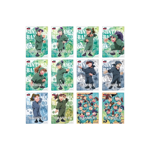 忍たま乱太郎 クリアカードコレクションガム ◇通常版◇【1BOX 16