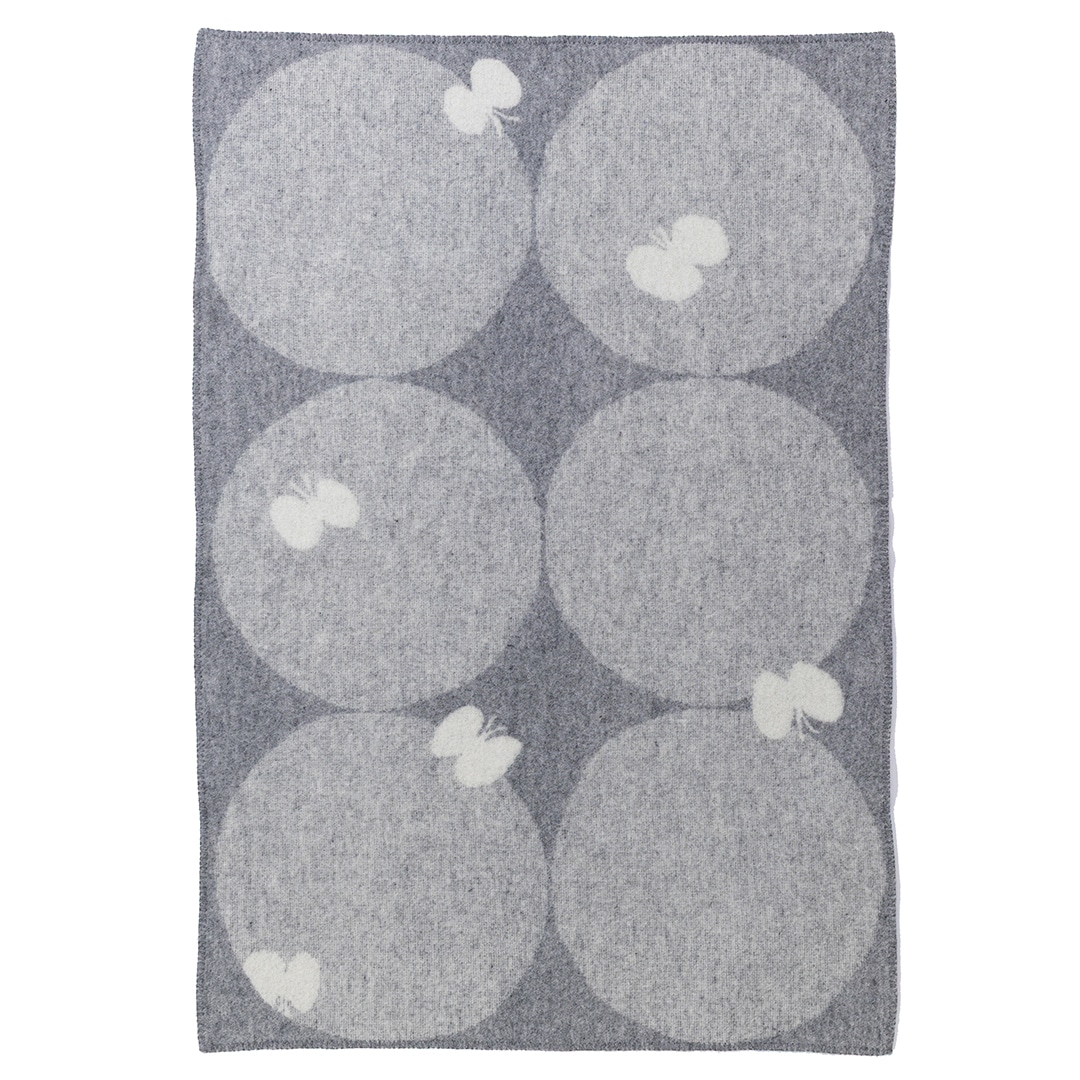 KLIPPAN/クリッパン ウール ハーフブランケット PERHONEN ライトグレー