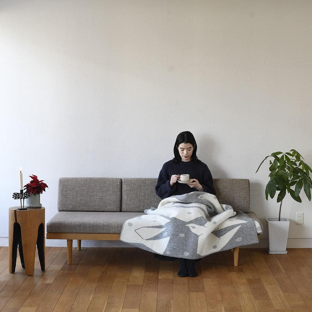 KLIPPAN/クリッパン エコウール ウール シングルブランケット TRIP