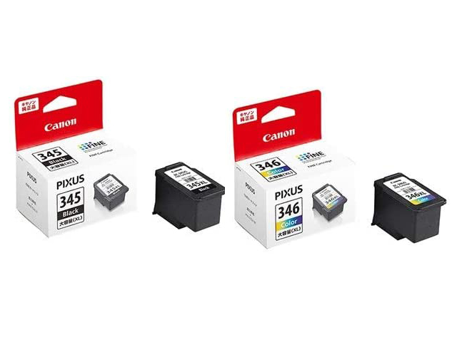 BC-345 BC-346のキャノンインク交換・互換インクは何が正解？大容量 BC