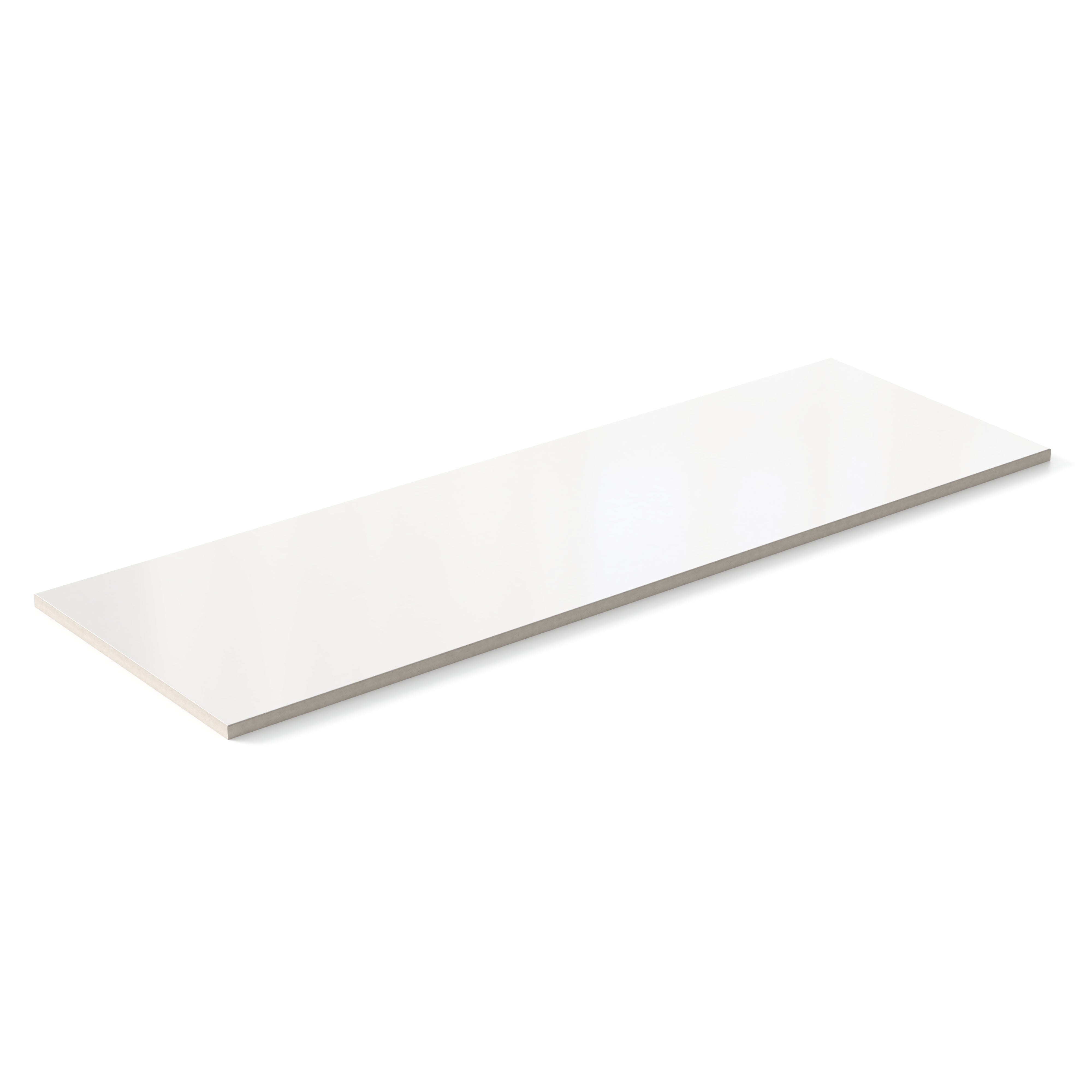 Zayne 12x36 Matte Ceramic Tile in White