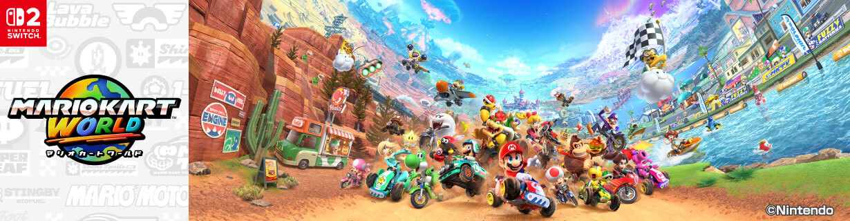 任天堂 BEEPAAAAA 【特典付き】マリオカート ワールド【Switch 2