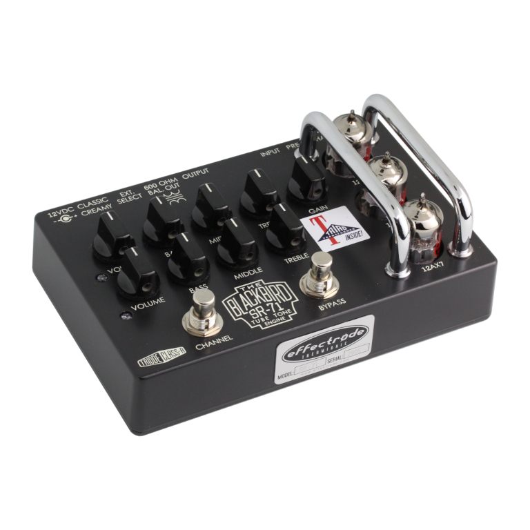 Blackbird Vacuum Tube Preamp for guitar - Effectrode