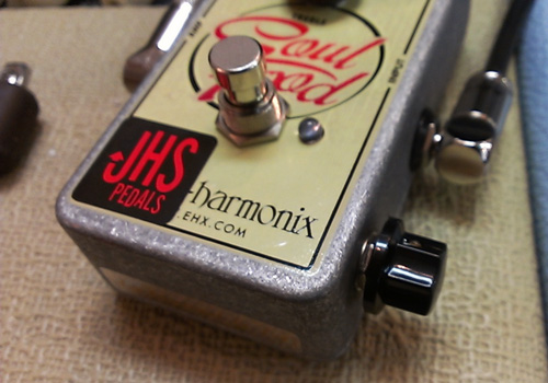 ELECTRO-HARMONIX Soul Food」と「JHS PEDALS Soul Food Meat & 3 Mod