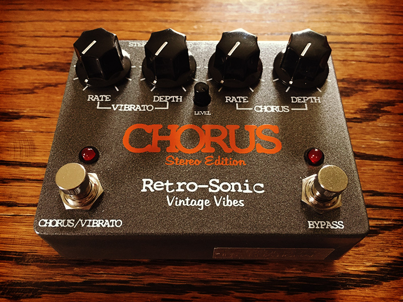 Retro-Sonic Chorus Stereo Edition」BOSS CE-1クローンモデルを
