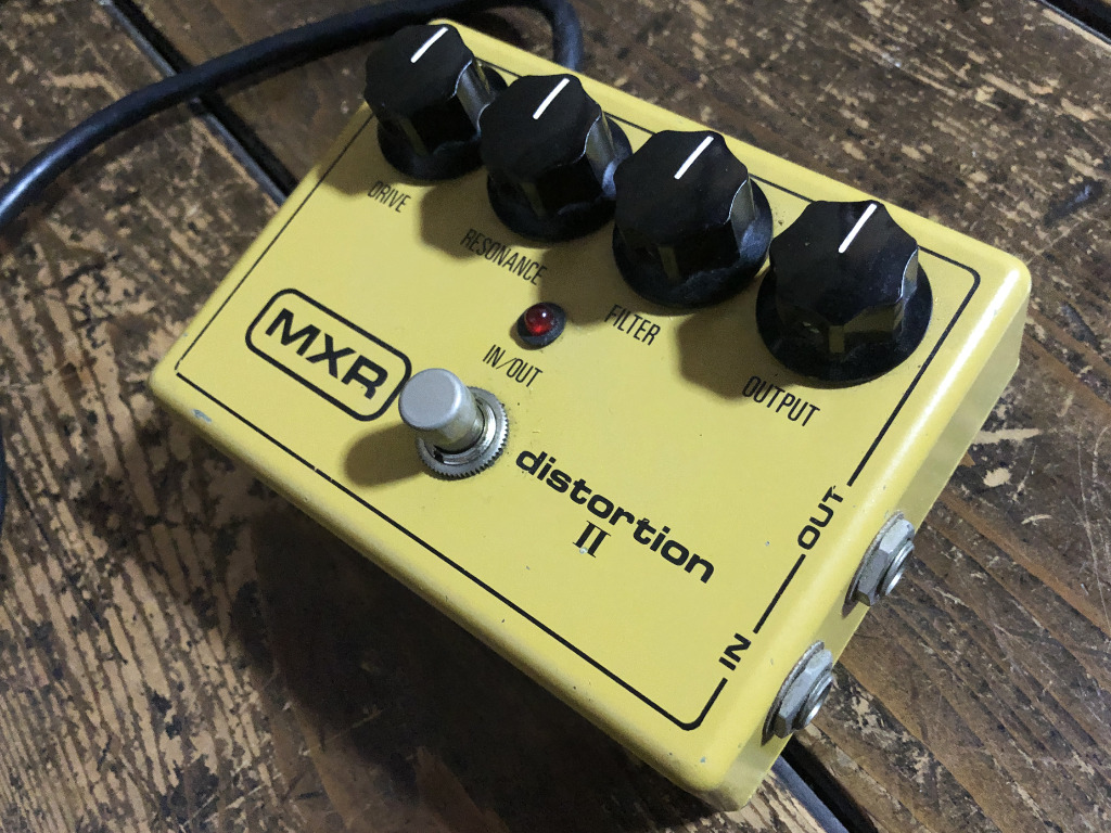 西川進氏も愛用の「MXR Distortion 2」ディストーションエフェクターを