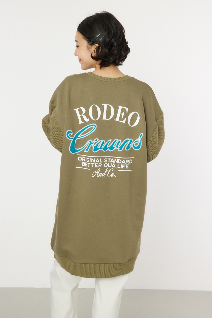 RODEO CROWNS WIDE BOWL | ドッキングロゴニットワンピース