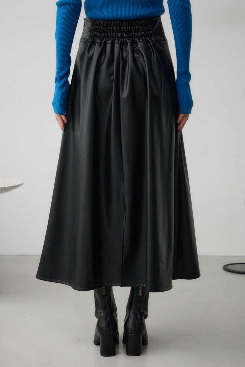 AZUL BY MOUSSY | レザーフレアスカート (スカート(ロング) ) |SHEL