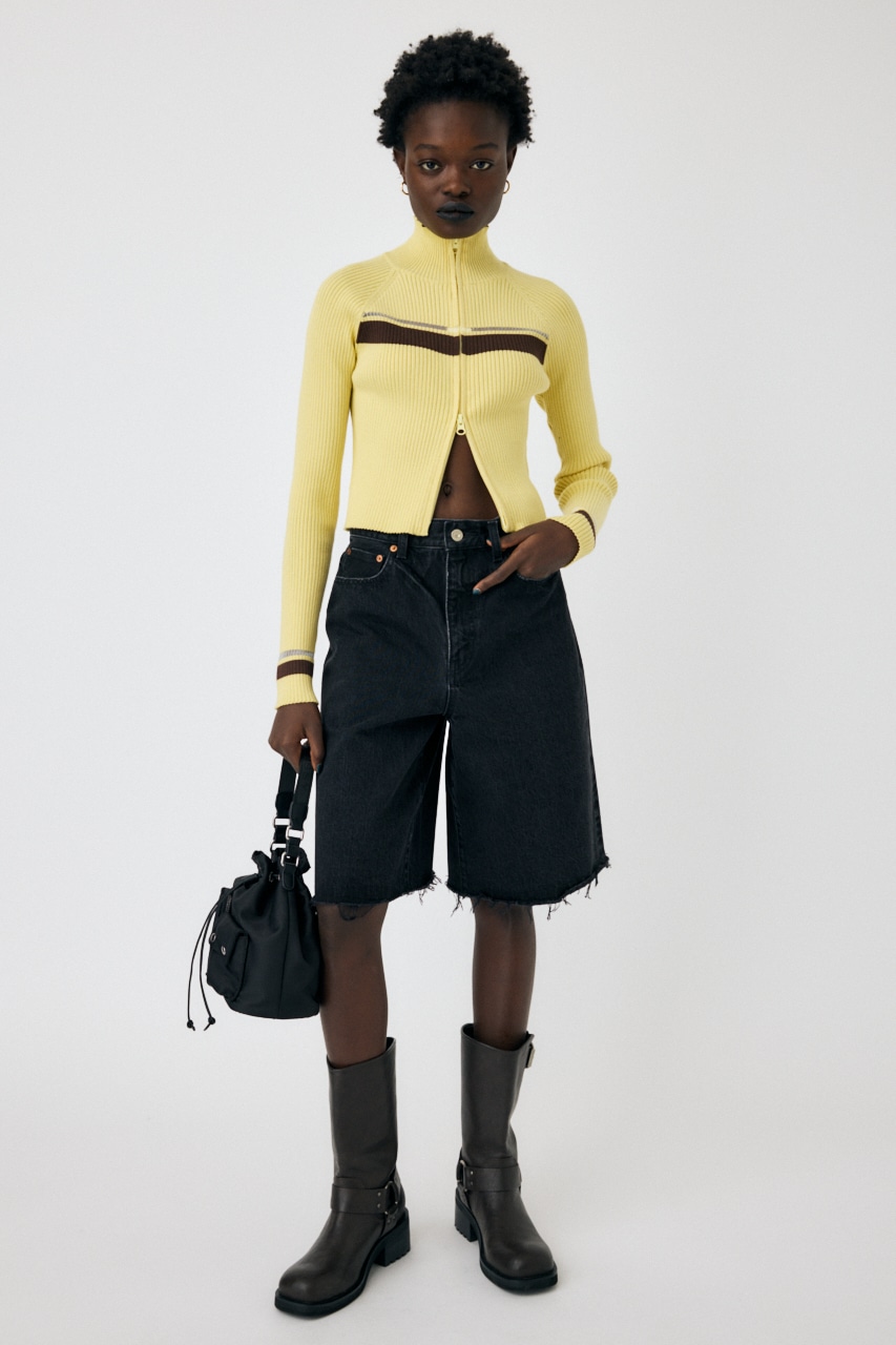 MOUSSY | W ZIP TRUCK ニット (ニット ) |SHEL'TTER WEBSTORE