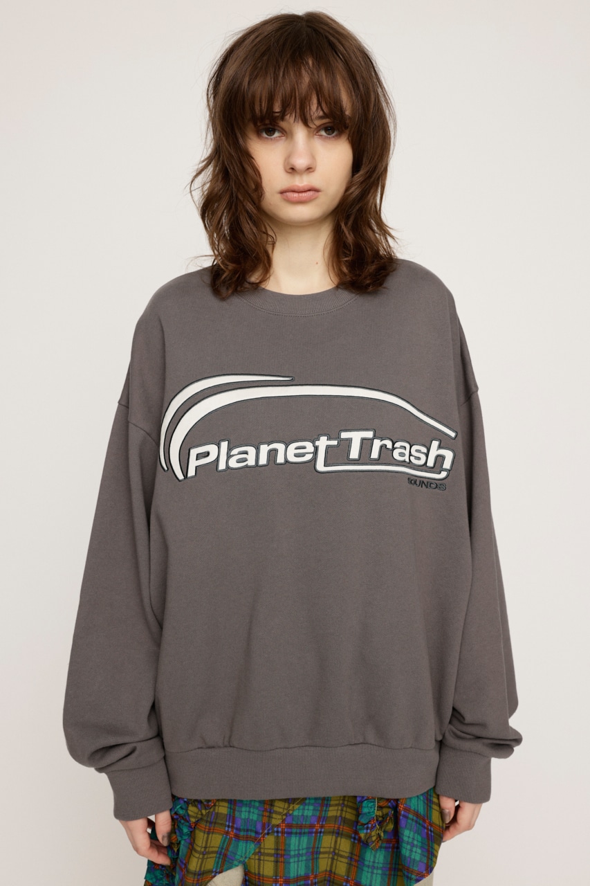 SLY | LOGO STITCH SW トップス (Tシャツ・カットソー(長袖) ) |SHEL