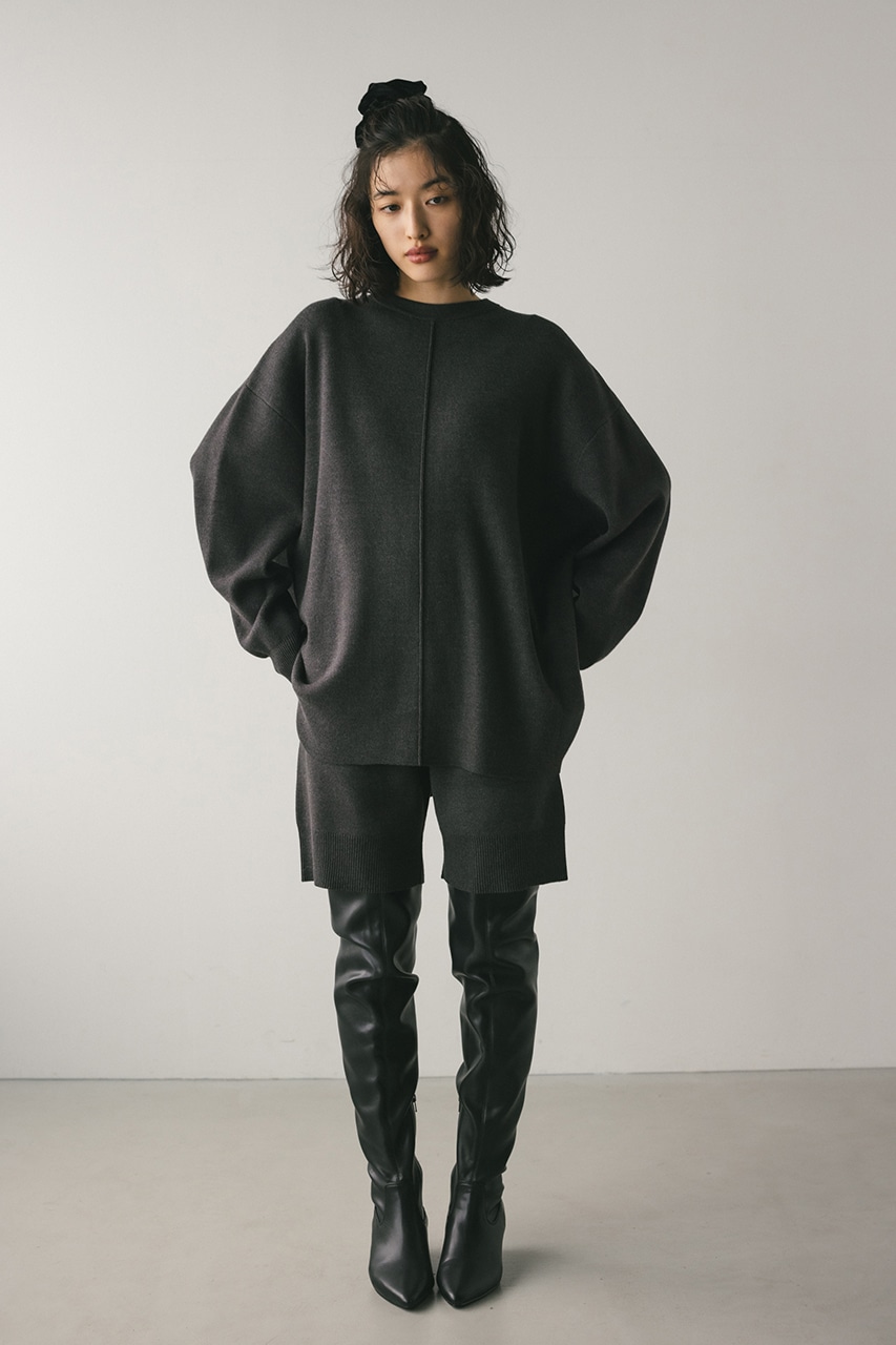 STYLEMIXER | ボクシーオーバーサイズニット (ニット ) |SHEL'TTER