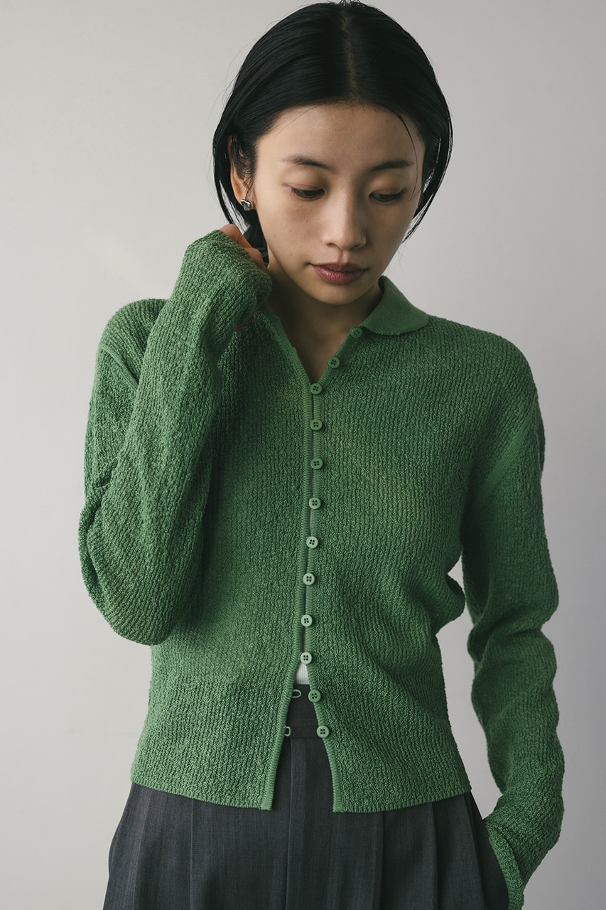 STYLEMIXER | ラウンドカラーニットポロ (ニット ) |SHEL'TTER WEBSTORE