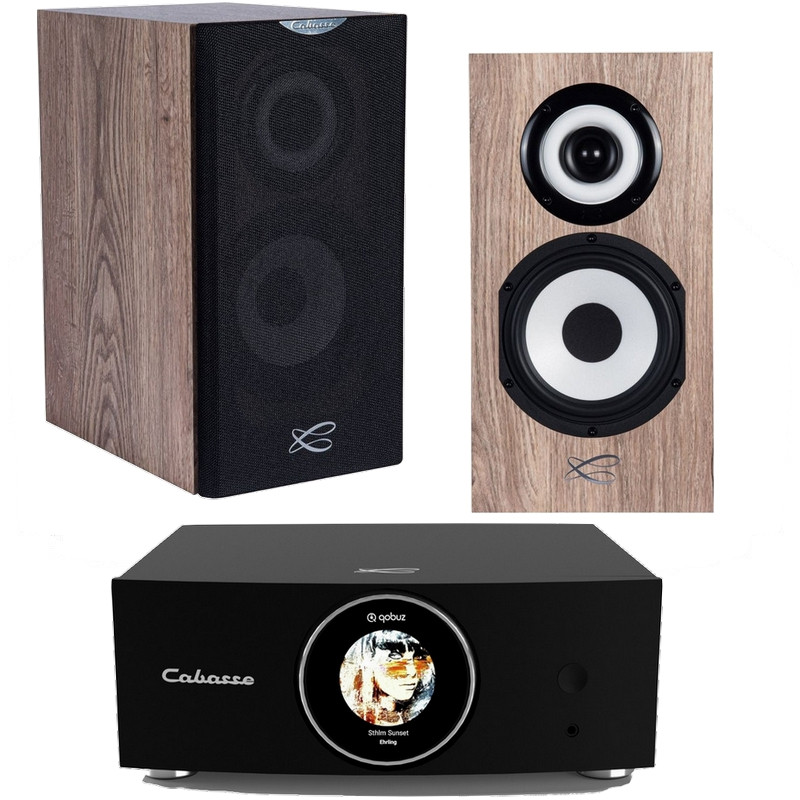 Cabasse Minorca MC40 + Cabasse AMP 240S Avec enceintes compactes -