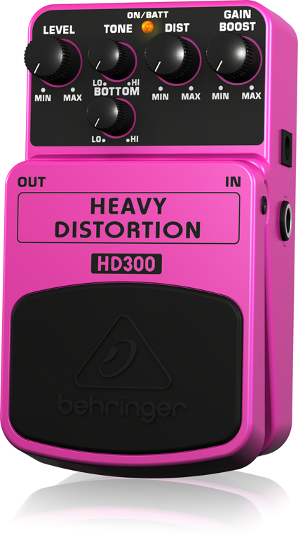 HD300 HEAVY DISTORTION - 製品一覧 - ベリンガー公式ホームページ
