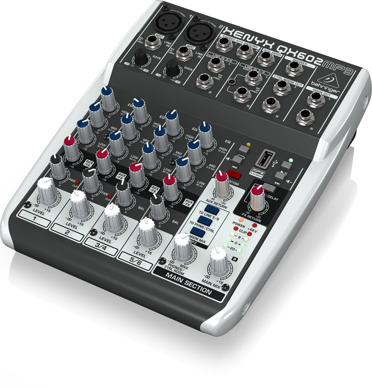 QX602MP3 XENYX - 製品一覧 - ベリンガー公式ホームページ