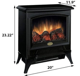 Dimplex Compact Black Freestanding Electric Stove - CS1205