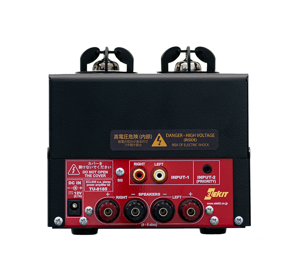 ECL85 シングルステレオパワーアンプキット [ TU-8185 ]｜製品情報