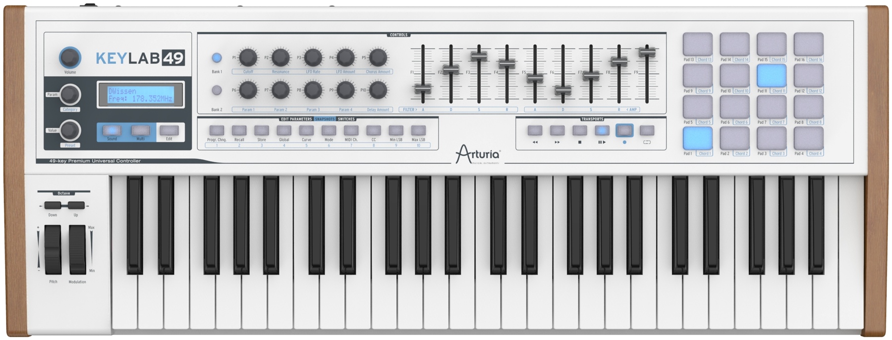 Arturia KeyLab 49-Key Controller / Synthesizer - Elevated Audio