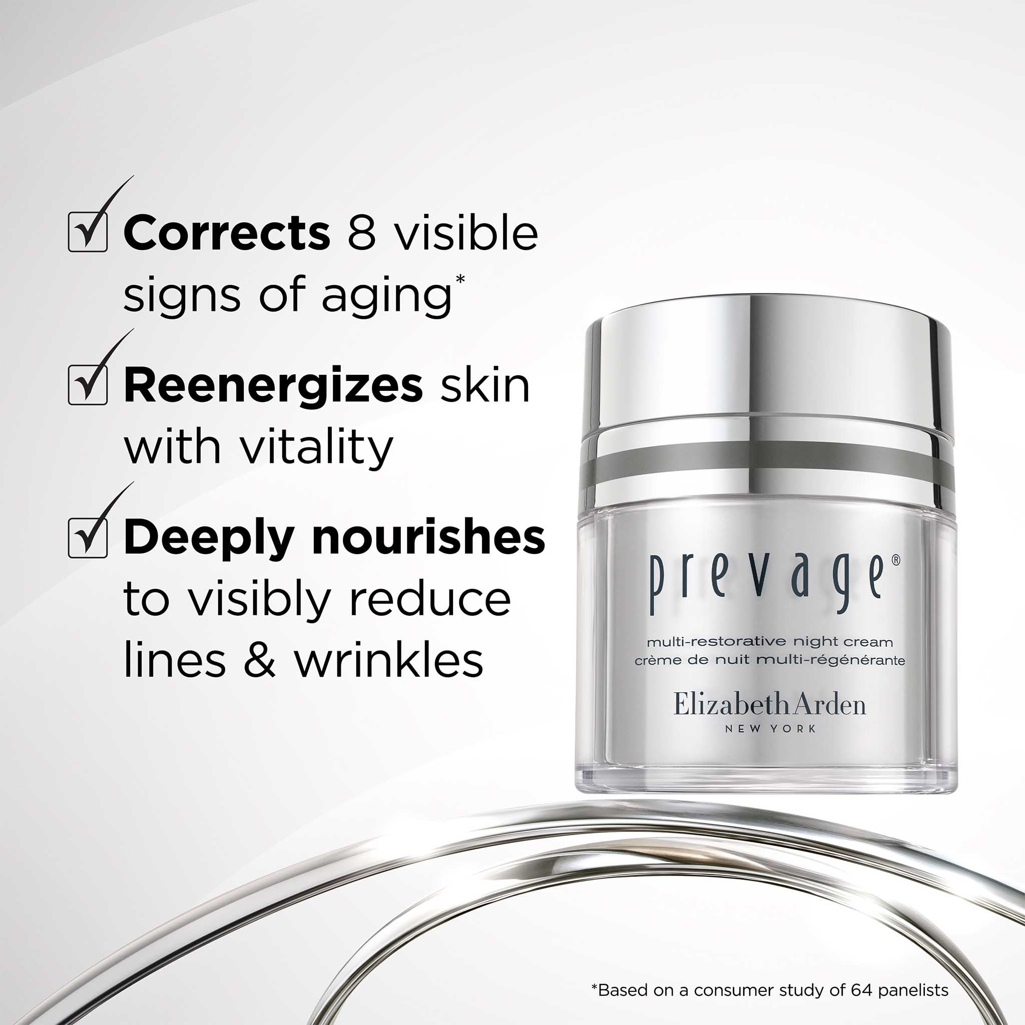 Anti-Aging Night Cream – PREVAGE® Overnight Repair Moisturizer