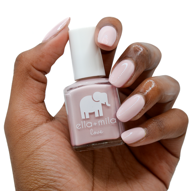 Honeymoon Bliss | Neutral Purplish Grey-Pink Nail Polish | ella+mila