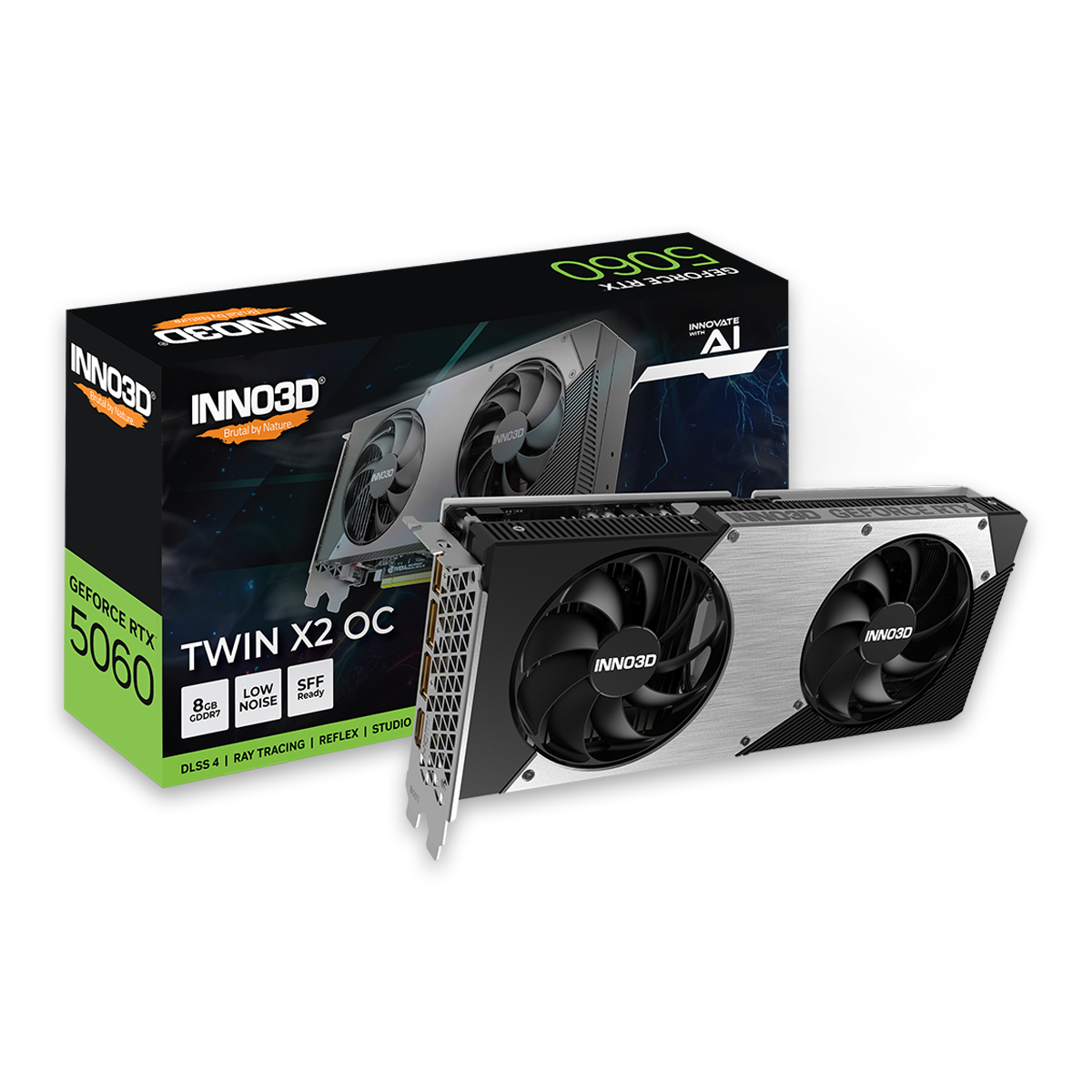 INNO3D® GeForce RTX™ 5060 TWIN X2 OC - 株式会社 エルザ ジャパン
