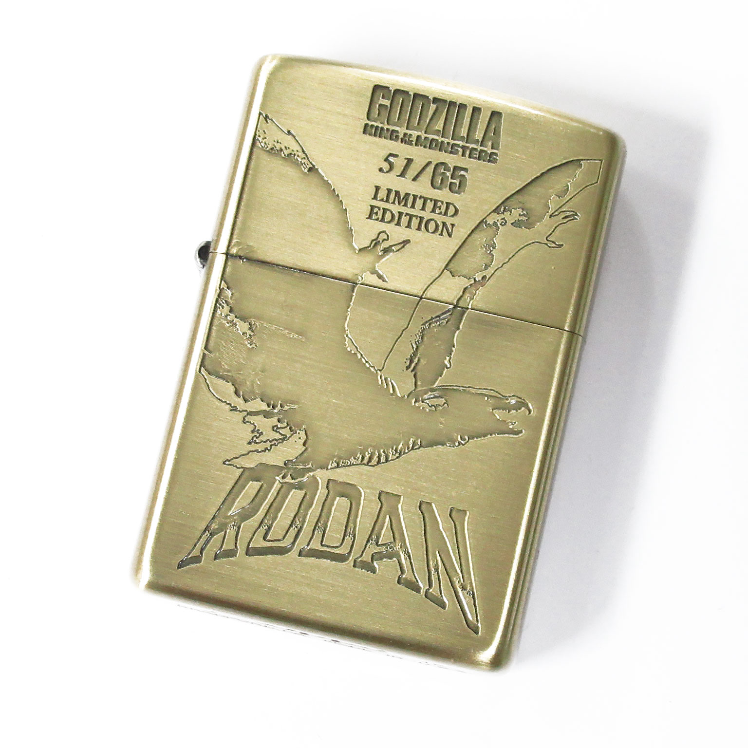 zippo GODZILLA2000 limited Edition銀古美 zippo GODZILLA2000