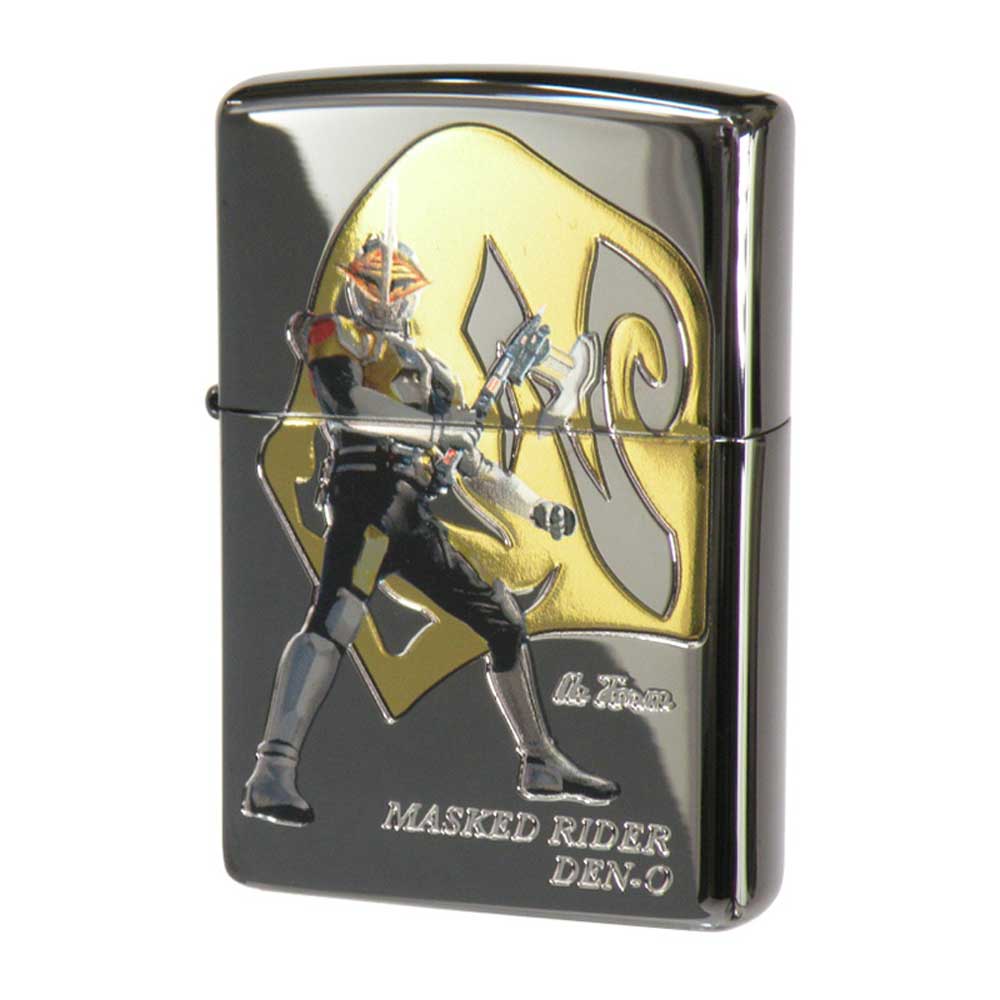 Zippo Kamen Rider Den-O Ax Form Kintaros Black Nickel Plating Both