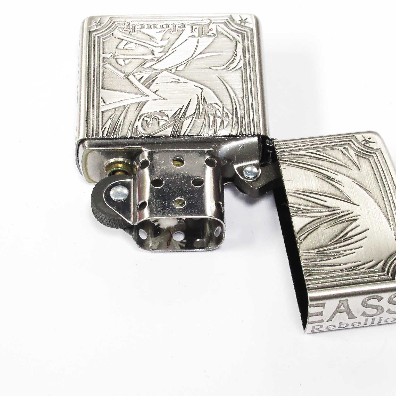 Zippo CODE GEASS Lelouch of the Rebellion Oxidized Silver 3-Sides