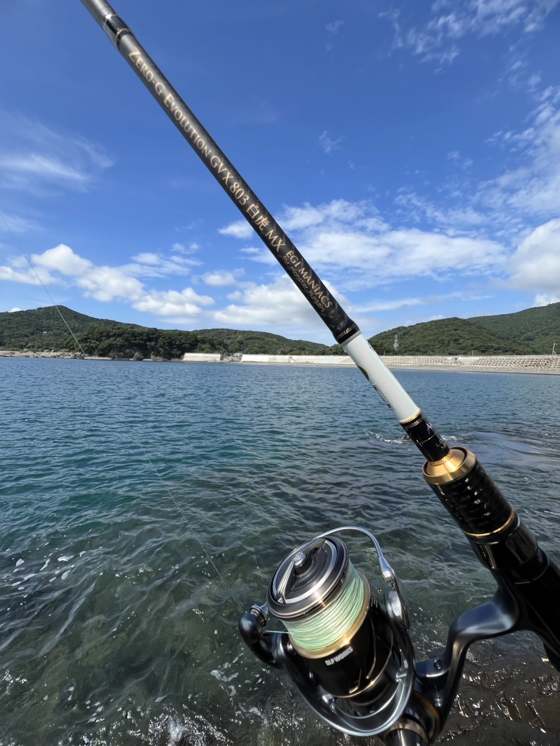 FINAL 13%OFF『魅黒/パールWHITE』ZERO-G EVOLUTION GVX 803 白虎 MX