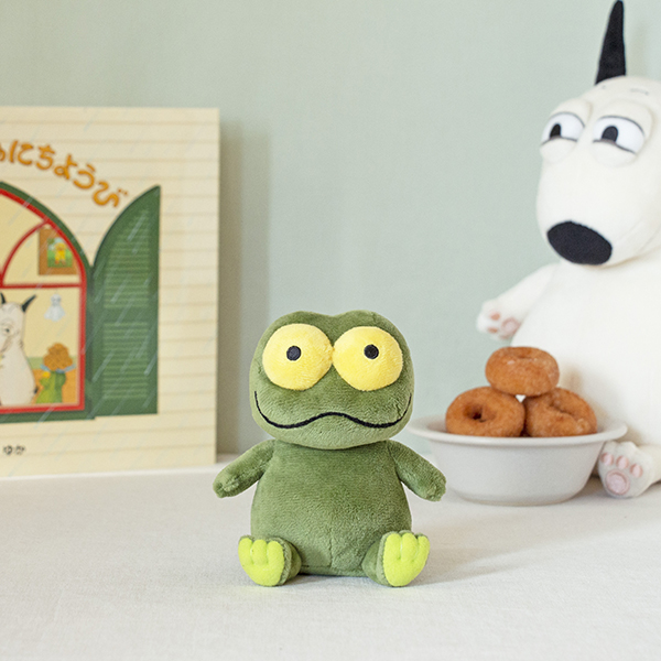 バムとケロ ぬいぐるみ ケロ S | 絵本ナビ | グッズ・通販