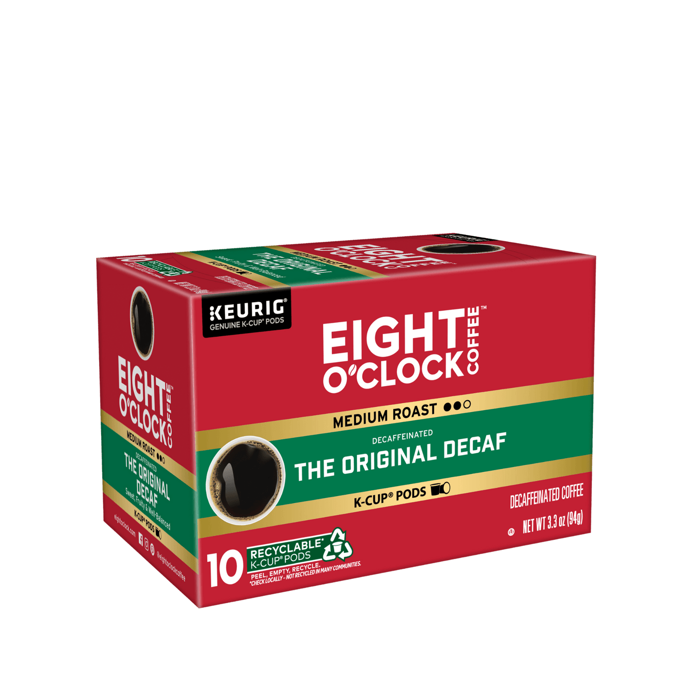 Original Decaf K-Cup Coffee | Medium Roast Pods – Eight O'Clock Coffee
